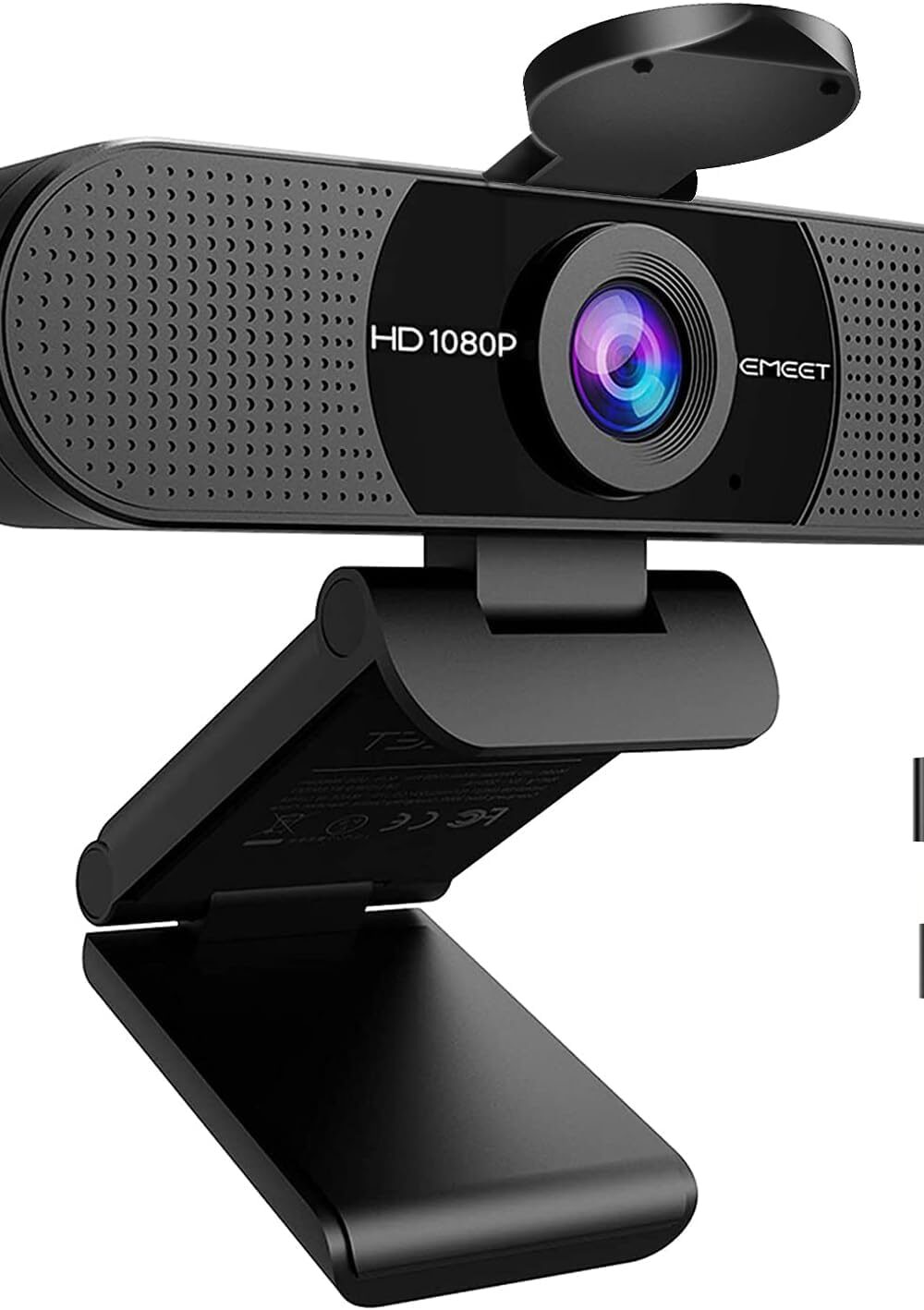 EMEET C960 1080P Webcam with Microphone, 2 Mics, 90° FOV, Computer Camera